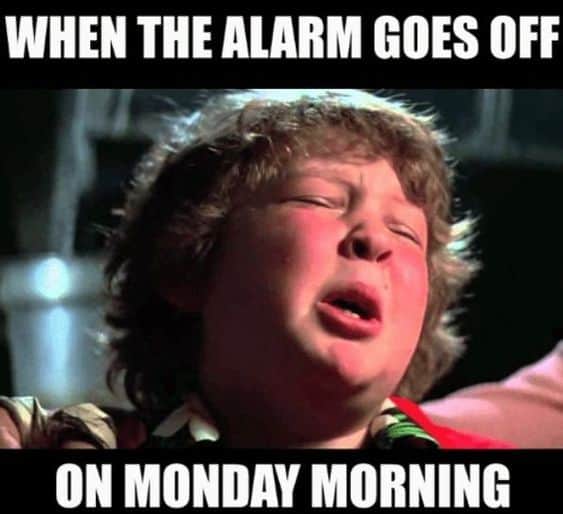 Funny Monday Alarm Meme 1