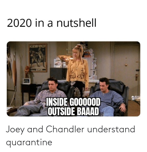 Joey And Chandler Understand Quarantine 72380005