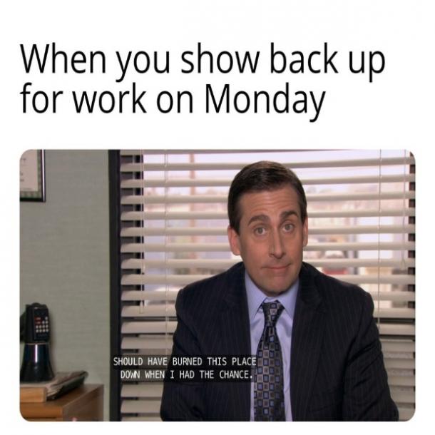 Monday Memes Michael Office