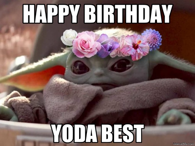 Happy Birthday Yoda Best Meme 8205