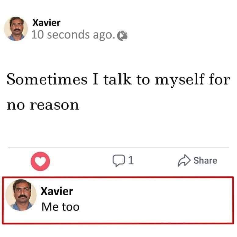 Funny Xavier Reply Meme6