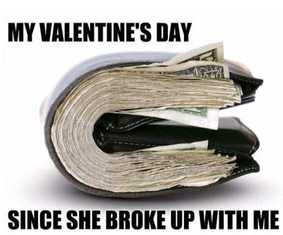 Save Money Valentine Meme