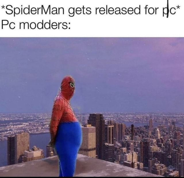 Spiderman Gets Released For C Pc Modders Memes 658c8dc1ed56c6c6 7df6e7796dbd45a6