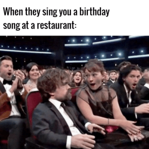 Thumb When They Sing You A Birthday Song At A Restaurant 58705179