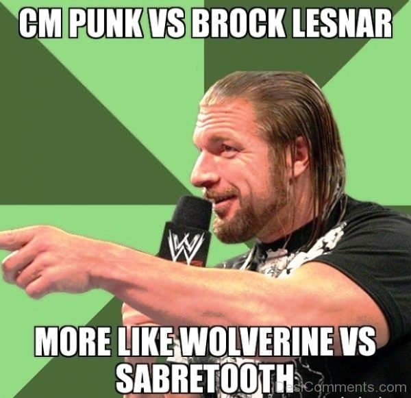Cm Punk Vs Brock Lesnar 600x581