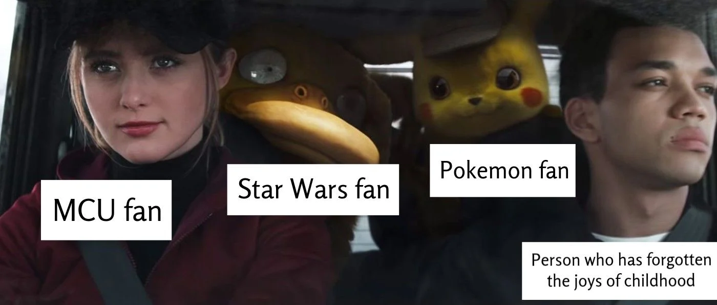 Mcu Star Wars Pokemon Detective Pikachu Meme
