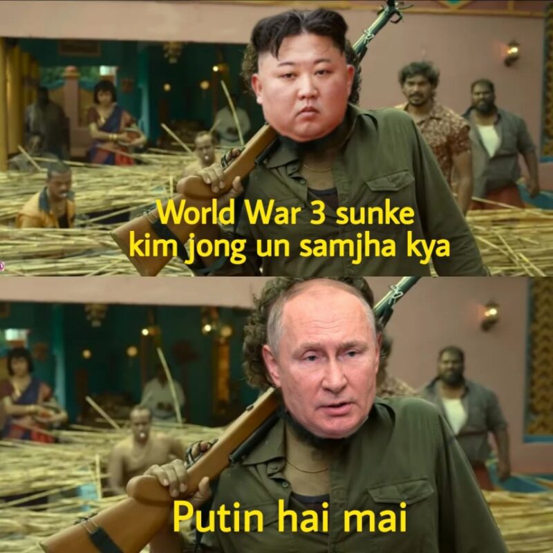 Putin Memes Hindi