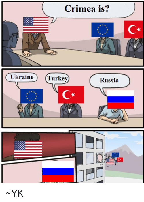 Crimea Is Ukraine Turkey Russia Yk 1570785