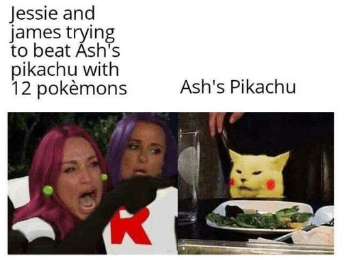 Jessie And James Trying To Beat Ashs Pikachu With 12 59314150