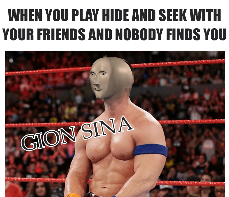 Person Play Hide And Seek With Friends And Nobody Finds Gion Sina