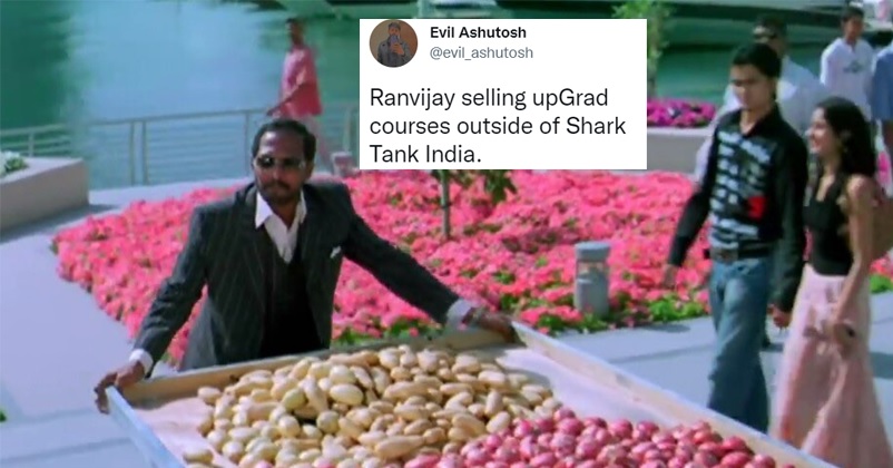 Ranvijay In Shark Tank India Selling Upgrad