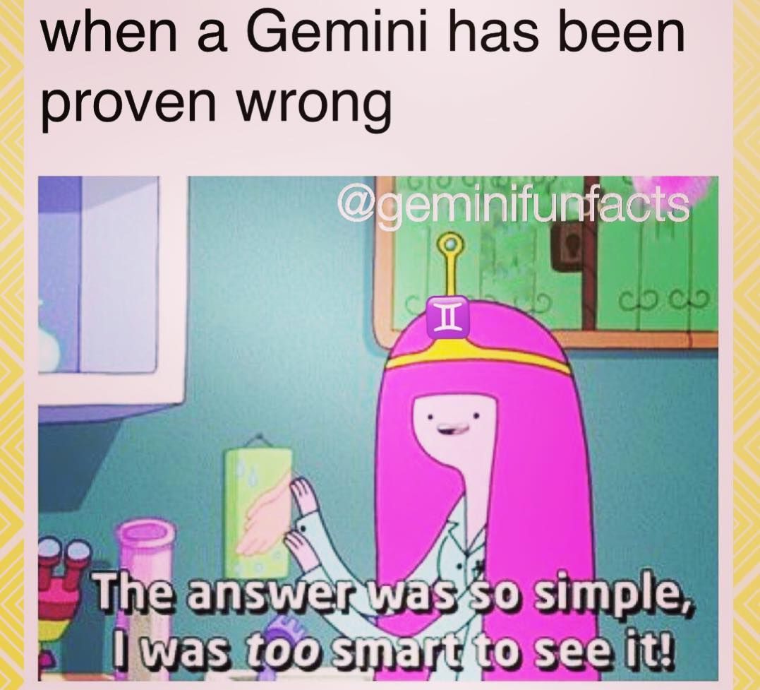 55+ Funny Gemini Memes.