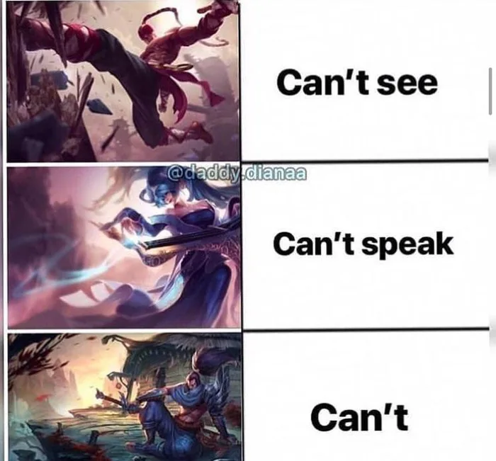 League Of Legends Memes Cant