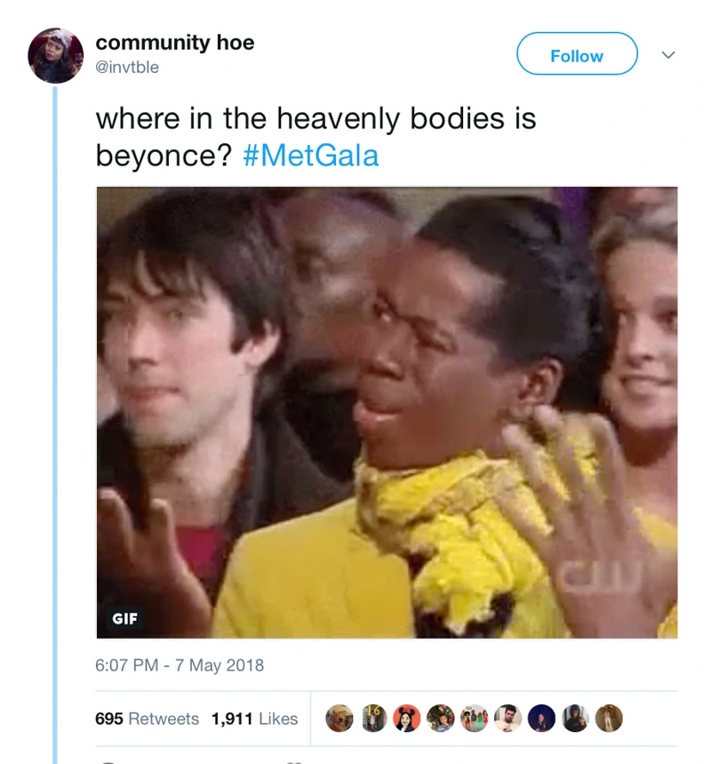 Beyonce Memes Skips 2018 Met Gala 7