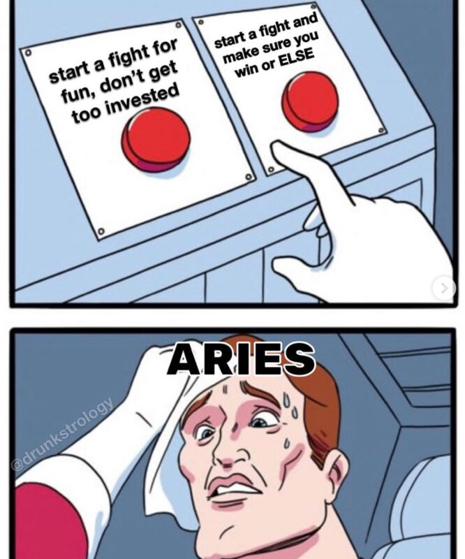 60+ Awesome Aries Zodiac Signs Memes - Funny Memes