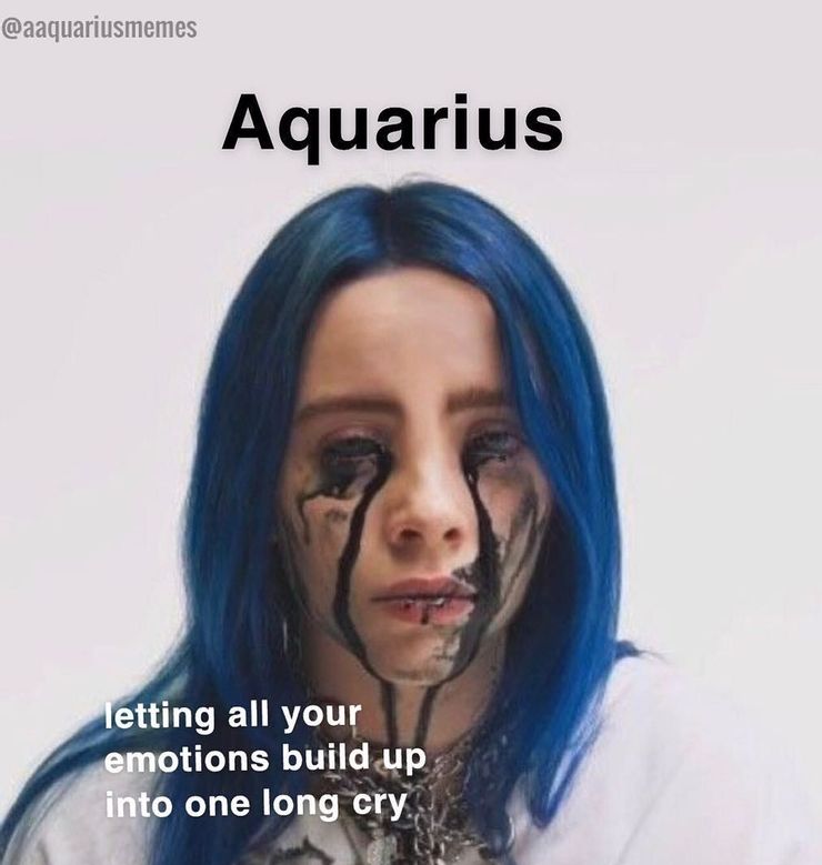 Billie Eilish Bottling Up Your Emotions As An Aquarius