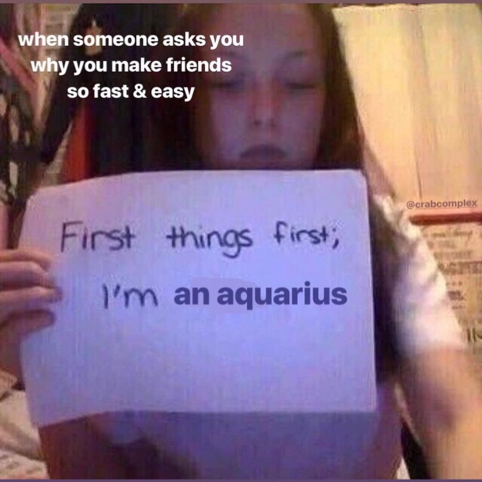 Funny Aquarius Memes 24