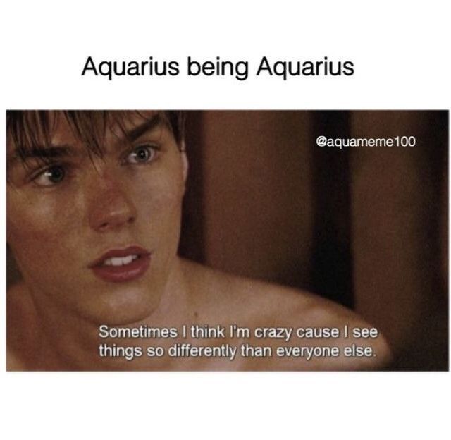 Funny Aquarius Memes 4