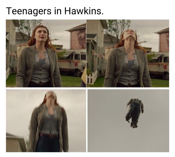 Stranger Things Season 4 Meme On Teenagers