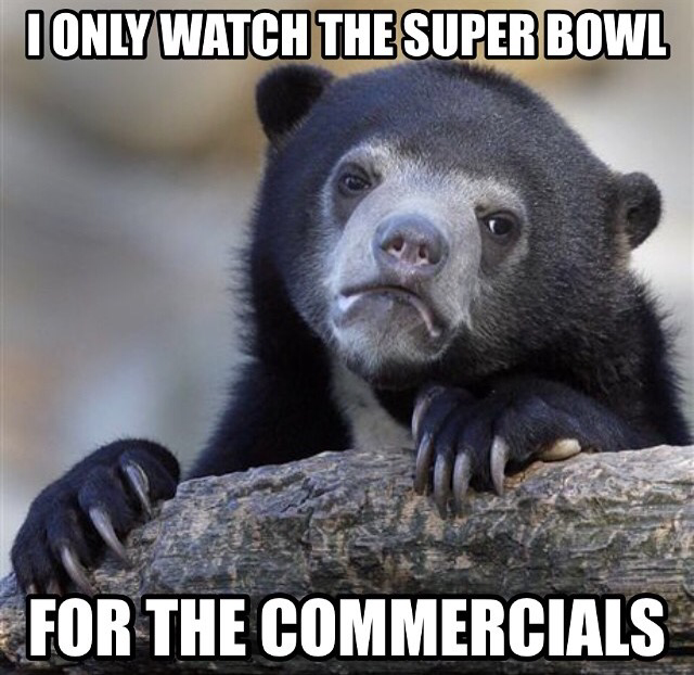 Super Bowl Commerical Meme