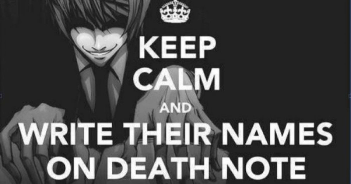 The Death Note Memes30