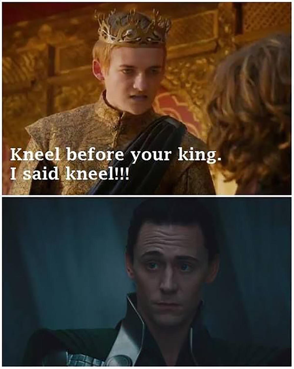 Funny Loki Game Of Thrones Meme
