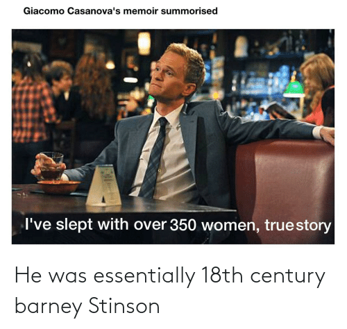 He Was Essentially 18th Century Barney Stinson 71999737