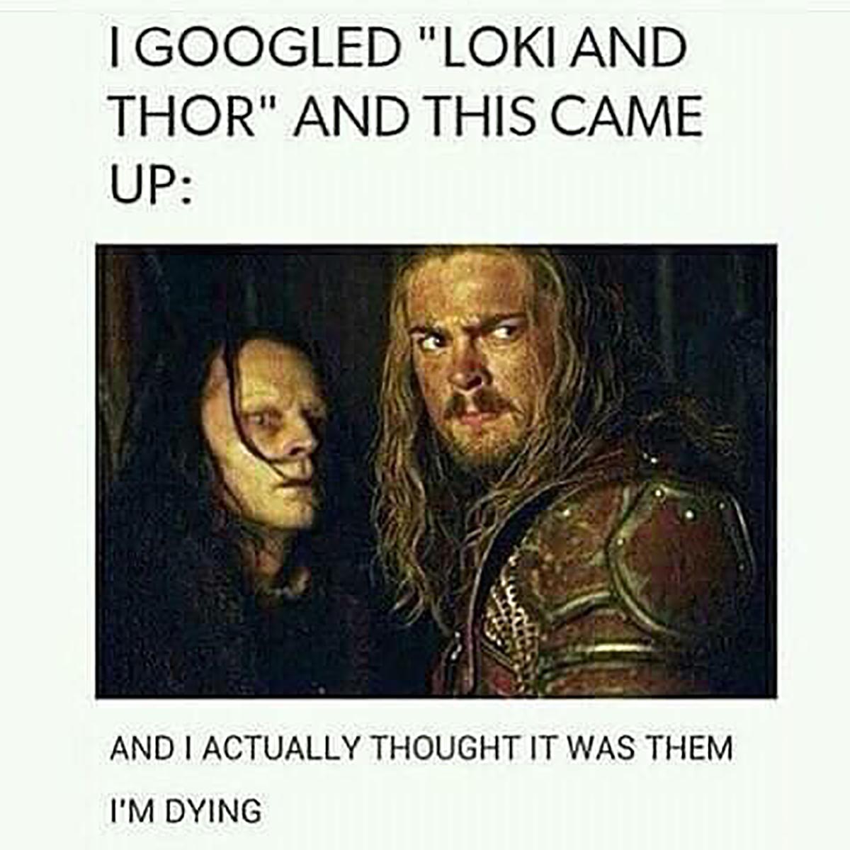 Hilarious Thor Loki Meme