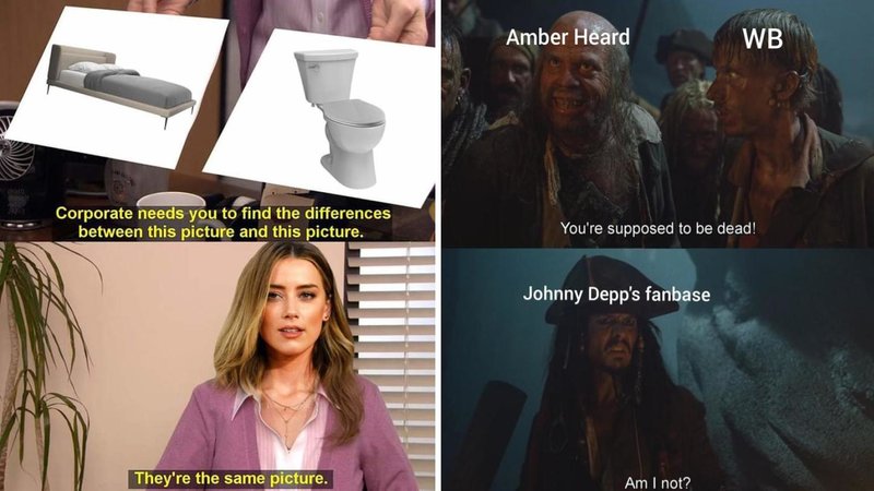 Johnny Vs Amber Heard Memes 7