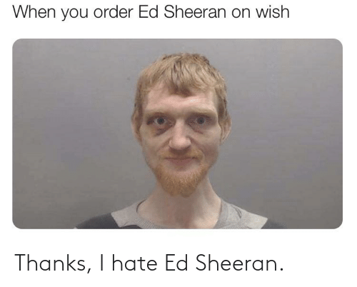 Thanks I Hate Ed Sheeran 69055449