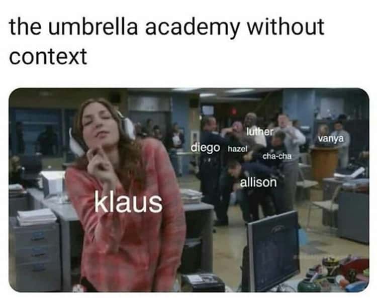 Best Umbrella Academy Memes19